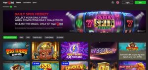 Magic Red Casino sister sites screenshot