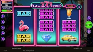 Galaxy Spins 777 Flamingo Fever slot