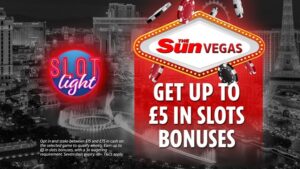 Sun Vegas Slot Light Promotion